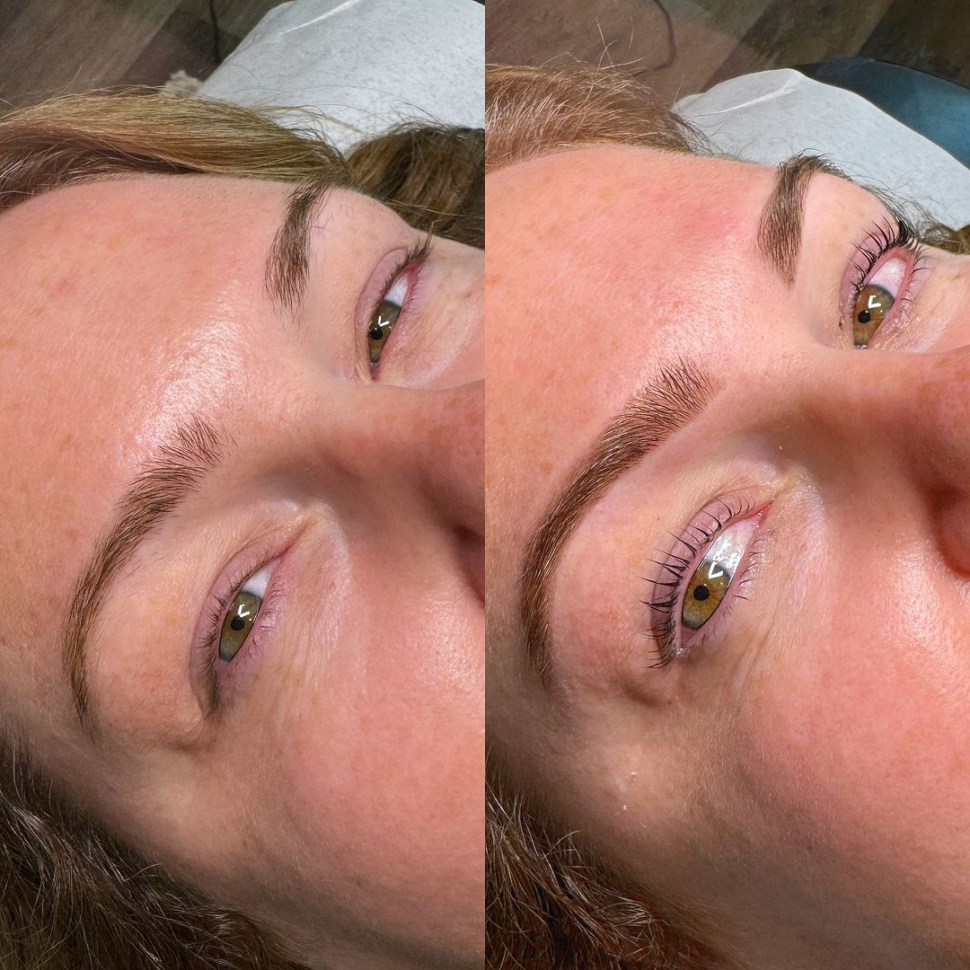 Lash Lift Performed in Peaches + Co